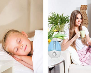 Avalon Premium Cool Mist Humidifier with Aromatherapy Essential Oil Drop Diffuser Only $21.95!
