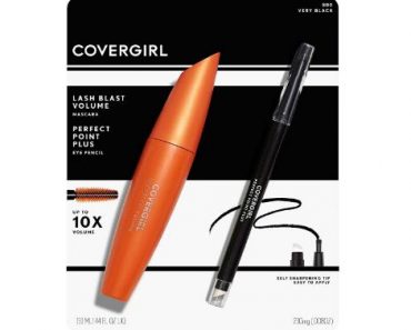 COVERGIRL LashBlast Volume Mascara and Perfect Point Plus Eyeliner – Only $5.84!
