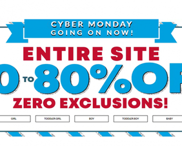 The Children’s Place Cyber Monday Sale! Everything is 60%-80% Off!