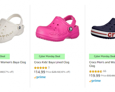 Amazon: Crocs Shoes Over 50% Off – CYBER MONDAY DEAL!