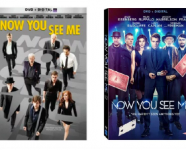 Now you See Me or Now you See 2 on DVD ONLY $4.99 each!