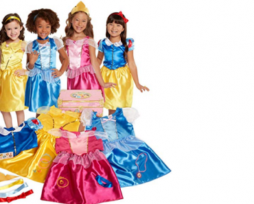 Deal of the Day! Disney Princess Dress Up Trunk Deluxe 21 Piece Only $22.41! (Reg. $35) Great Reviews!