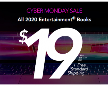 2020 Entertainment Books Only $19.00 Shipped! (Save Extra 15% When You Buy 2 or More)