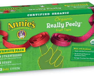 Annie’s Strawberry/Berry Organic Peely Fruit Tape 12 Count Only $4.47 Shipped!