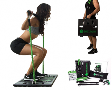 BodyBoss Home Gym 2.0 – Full Portable Gym Home Workout Package + 1 Set of Resistance Bands – Just $117.99! Was $199.99!