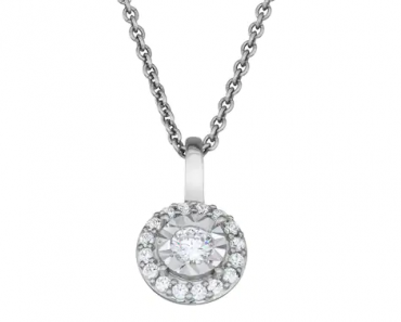 New $10 off $50 PLUS Kohl’s 30% Off! Earn Kohl’s Cash! Spend Kohl’s Cash! Stack Codes! FREE Shipping! Made For You Sterling Silver 1/5 Carat T.W. Lab Grown Diamond Halo Pendant – Just $69.99! Plus earn $10 in Kohl’s Cash! 
