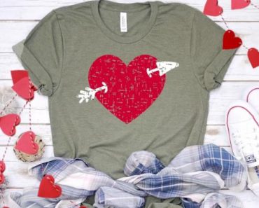 Valentine’s Day Plaid Tees – Only $13.99!