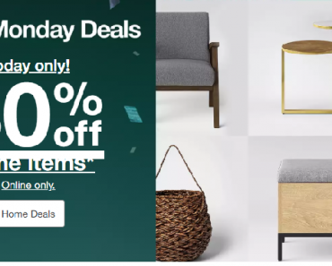 Target: Green Monday Deals are Live! Save 30% off Home Items!