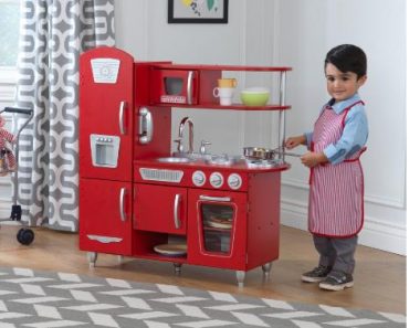 KidKraft Vintage Play Kitchen (Red) – Only $69.98!