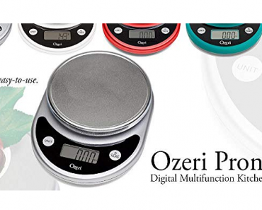 HIGHLY RATED Ozeri Digital Multifunction Kitchen and Food Scale Only $9.99!