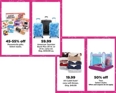 Kohl’s 30% Off! Earn Kohl’s Cash! Spend Kohl’s Cash! Stack Codes! FREE Shipping! One Day Deals for 12/17!