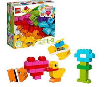 LEGO Duplo My First Bricks Colorful Toys Building Kit (80 Pieces) Only $12.99! (Reg. $23)