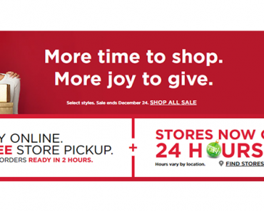 Need last minute gifts? Use Kohl’s in store pick up! Pick Up In Time For Christmas!