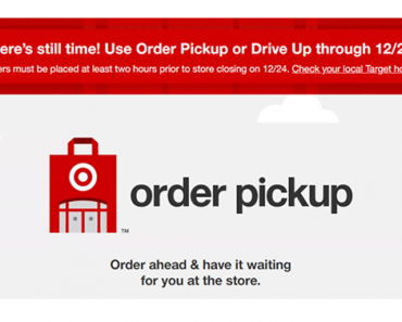 There is still time! Use Target’s in store pick up! Order online and pick up in time for Christmas!