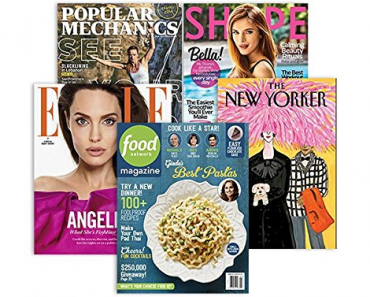 Gift Idea! Starting at $3.75 – Choose from over 35 best-selling print magazines!
