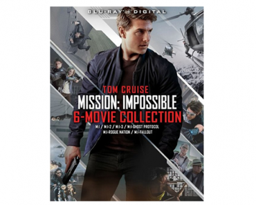 Mission: Impossible – 6 Movie Collection on Blu-ray – Includes Digital Copy – Just $13.99!