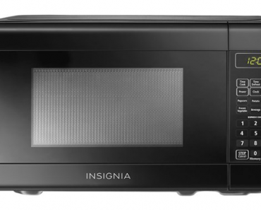 Insignia 0.7 Cu. Ft. Compact Microwave – Just $44.99! Was $69.99!