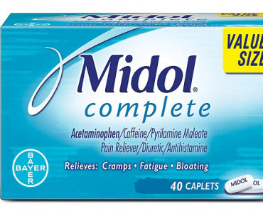 Midol Complete (Menstrual Period Symptoms Relief) 40 Count Only $4.34 Shipped!
