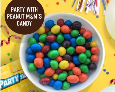 M&M’S Peanut Chocolate Candy Party Size 38-Ounce Bag – Only $7.65!