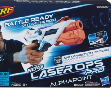 Wow! Nerf Laser Ops Pro Alphapoint Only $6.99! (Reg. $25)