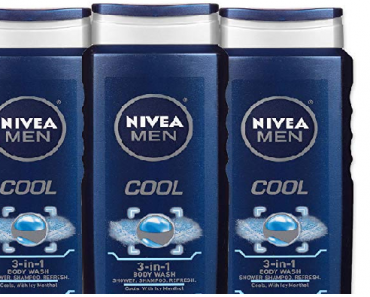 NIVEA Men Cool 3-in-1 Body Wash – Shower, Shampoo, and Refresh With Cooling Icy Menthol (Pack of 3) Only $7.96 Shipped!