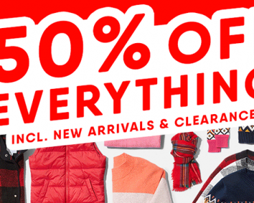 Old Navy Cyber Monday Sale is HERE! Additional 50% Off Everything!