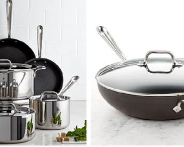 Macy’s: Take an Extra 30% off All-Clad Cookware! Highly Rated & Great Prices!
