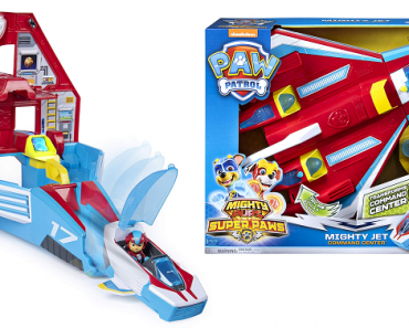 Amazon: Paw Patrol Super Paws 2-in-1 Transforming Mighty Pups Jet Command Center Only $34.88!