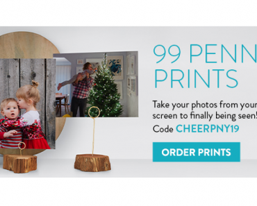 Penny Prints Are Back! Get 99 4×6 Prints For Just $0.01 Each! Plus, 50% Off Sitewide!