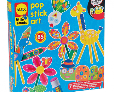 ALEX Toys Little Hands Pop Stick Art Craft Kit Only $7.14!