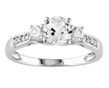 LAST DAY! Kohl’s Green Monday! Friends and Family Sale – 25% Off Code! Earn Kohl’s Cash! Stella Grace 10k White Gold Lab-Created White Sapphire & Diamond Accent 3-Stone Engagement Ring – Just $157.50 plus earn $30 Kohl’s Cash!