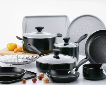 Farberware Reliance 21pc Diamond-Reinforced Nonstick Cookware Set Only $49.99 or Less!