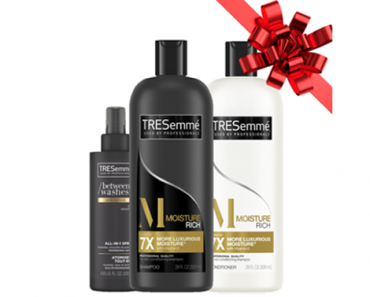 TRESemme 3-Piece Moisture Rich Gift Set with Shampoo, Conditioner, and All-In-One Styling Spray – Just $4.98!