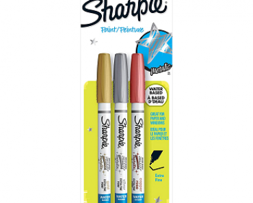 3 Count Sharpie Water Based Fine Paint Markers Only $6.62!