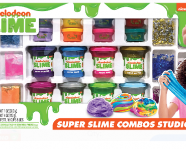 Nickelodeon Super Slimy Combo Studio 2+lbs of Slime and 20+ Mix Ins Only $12.88! (Reg. $50)