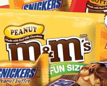 SNICKERS & M&M’S Peanut & Peanut Butter Lovers Fun Size Chocolate Candy Variety Mix, 35.04 Oz – Only $9.94!
