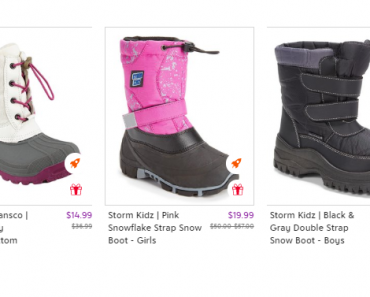 Zulily: Storm Kidz & Skadoo Snow Boots Starting at $9.99! (Reg. $57.00)