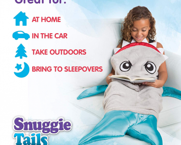 Snuggie Tails Shark Blanket (As See on TV) Only $10.99! (Reg $19.99)