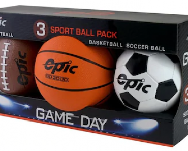 Epic Assorted Ball Pack Only $4.28! (Reg $14.23)