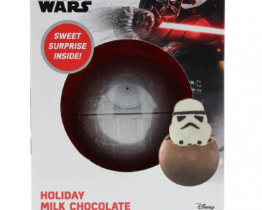 Star Wars Foil Wrapped Chocolate Sphere with Marshmallow Inside Only $2.99!