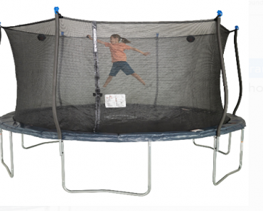 Bounce Pro 14-Foot Trampoline with Enclosure & Interactive Electronic Shooter Game Only $189.99 Shipped! (Reg. $369)