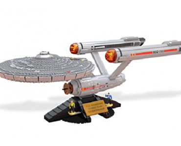Mega Bloks Star Trek U.S.S. Enterprise Collector Construction Set Only $69.99 Shipped! (Reg. $250)