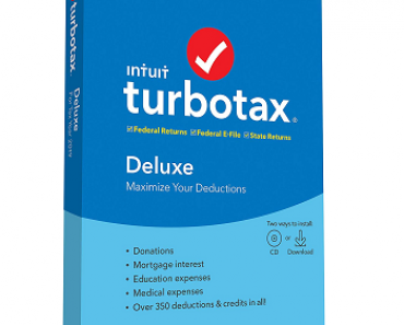 TurboTax Deluxe for PC/Mac Only $39.88 Shipped! (Reg. $59.99)