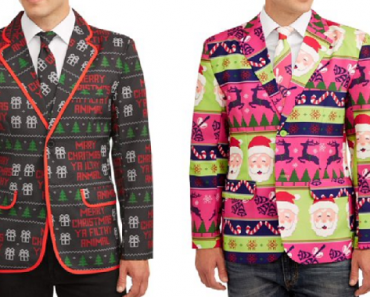 Holiday Time Men’s Blazer & Tie Set Only $14.96! (Reg. $30) 4 Styles to Choose From!