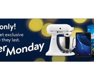 The Walmart Cyber Monday Sale is LIVE! GO NOW!