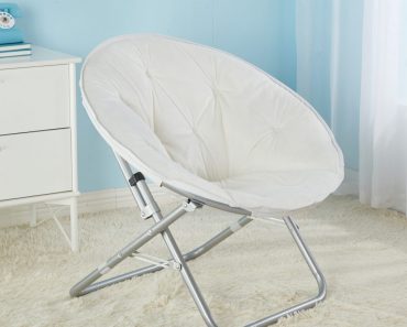 Urban Shop Kids/Teen Micromink Saucer Chair Only $10.68!
