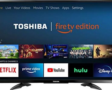 Toshiba 50-inch 4K Ultra HD Smart LED TV with HDR – Just $279.99!