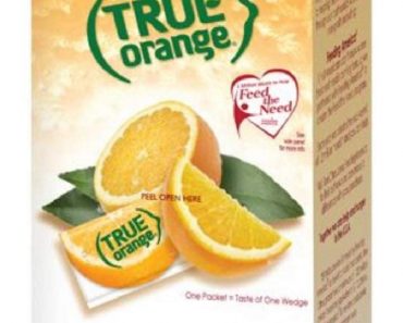 True Orange 100 Count Drink Mix Just $3.95!