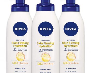NIVEA Skin Firming Hydrating Body Lotion (Pack of 3) – Only $14.02!