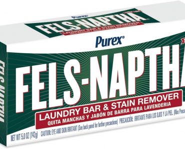 Fels Naptha Laundry Bar and Stain Remover, 5 Ounce – Only $0.84!